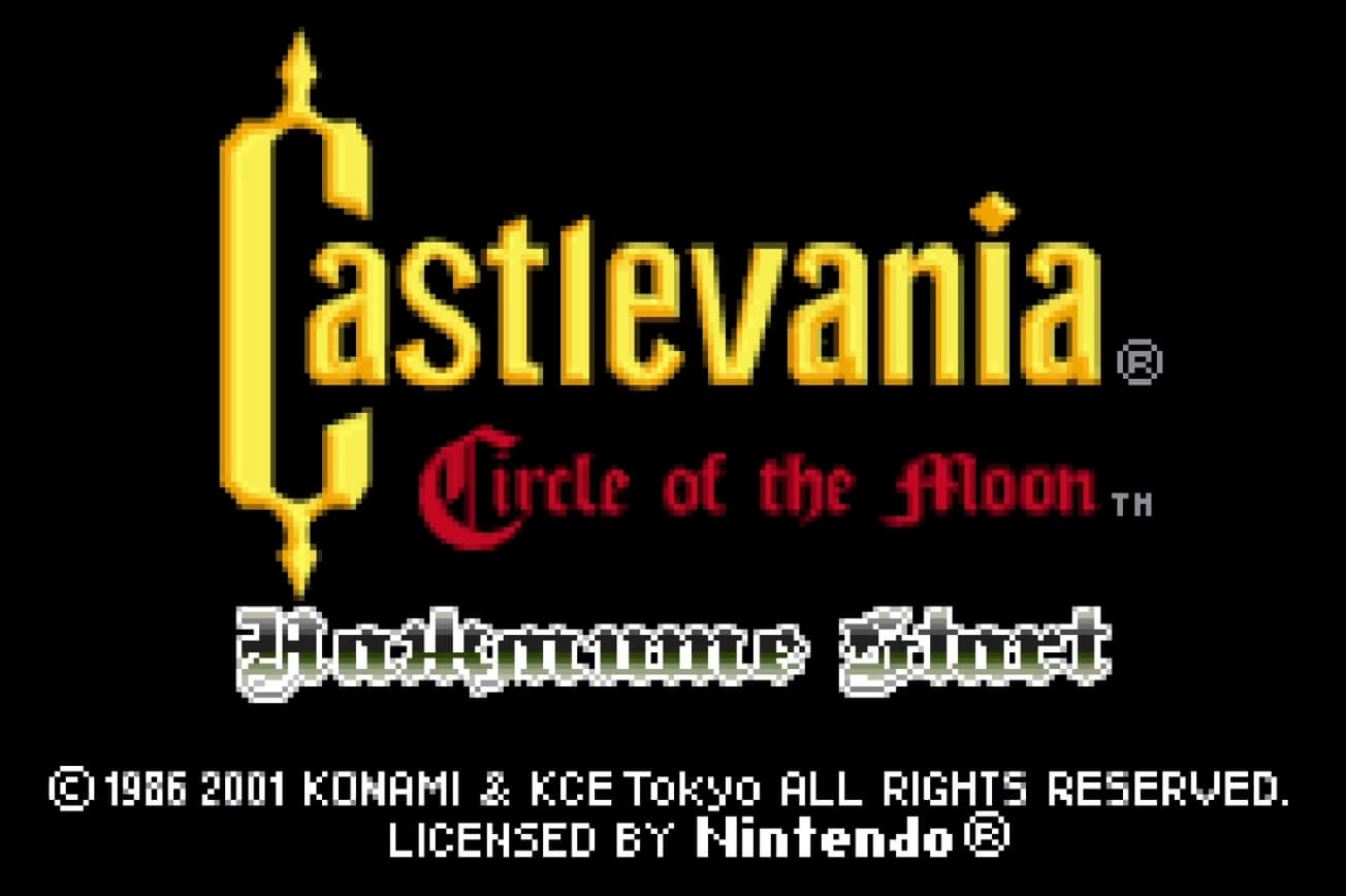 Castlevania Circle of the Moon